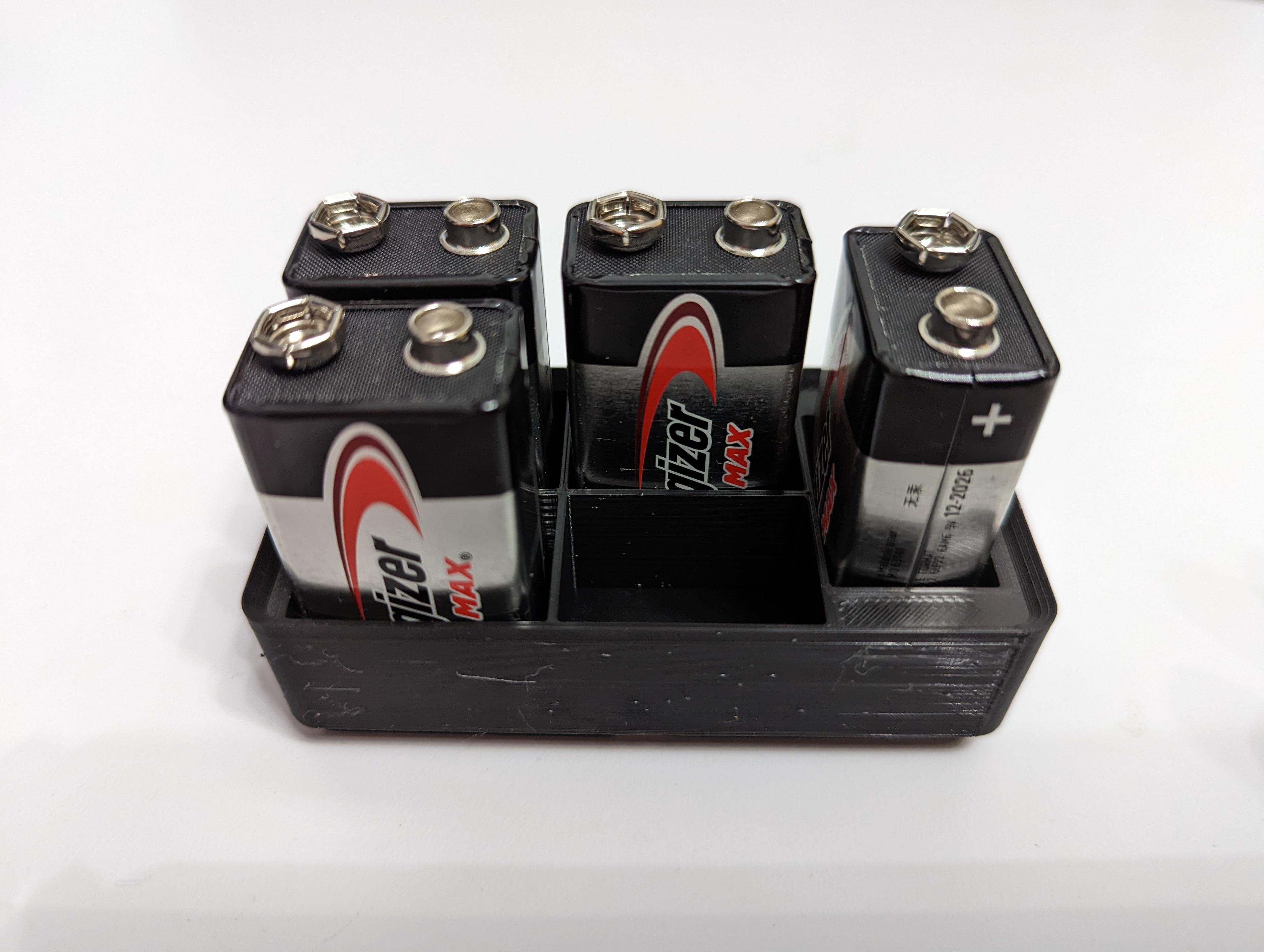 Girdifinity 9 Volt Battery Holder 3d model