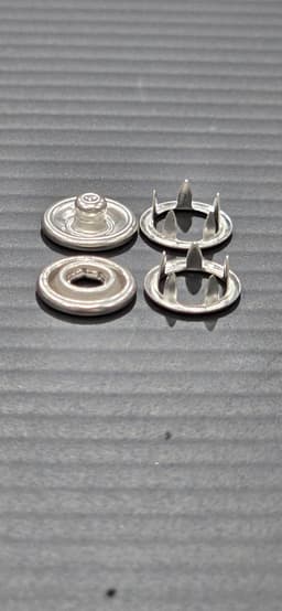 Diamond pattern tie cover with snap fasteners 3d model