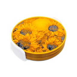 Sunflower Coaster 3d model