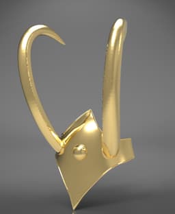 Loki's Horse Helmet - Marvel 3d model