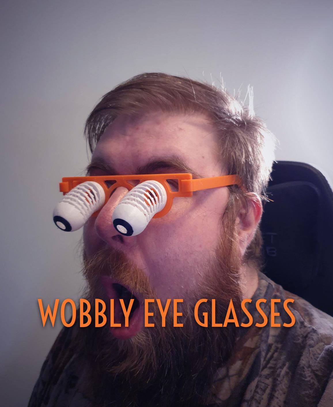 Wobbly Eye Glasses || Halloween 3d model