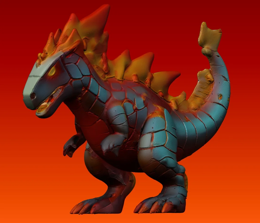 Pyrosaurus: The Inferno Tyrant - FREE for Personal Use 3d model