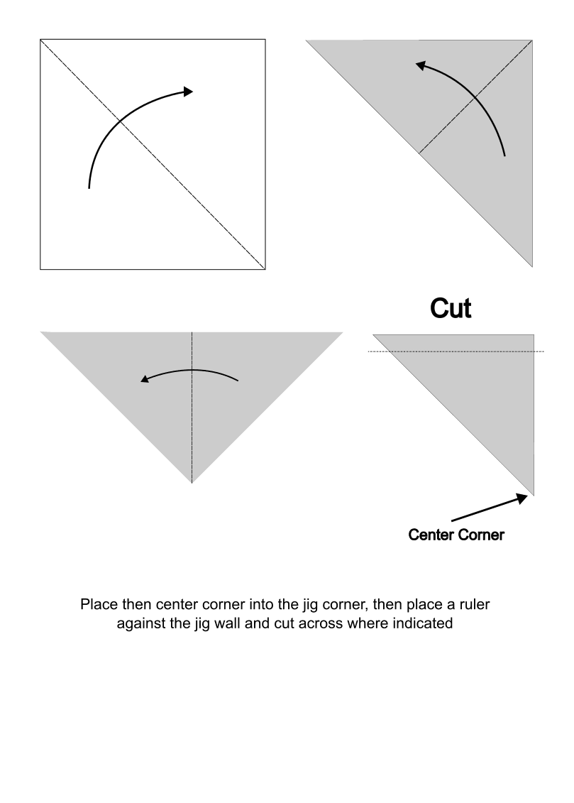Origami Square Jig 3d model