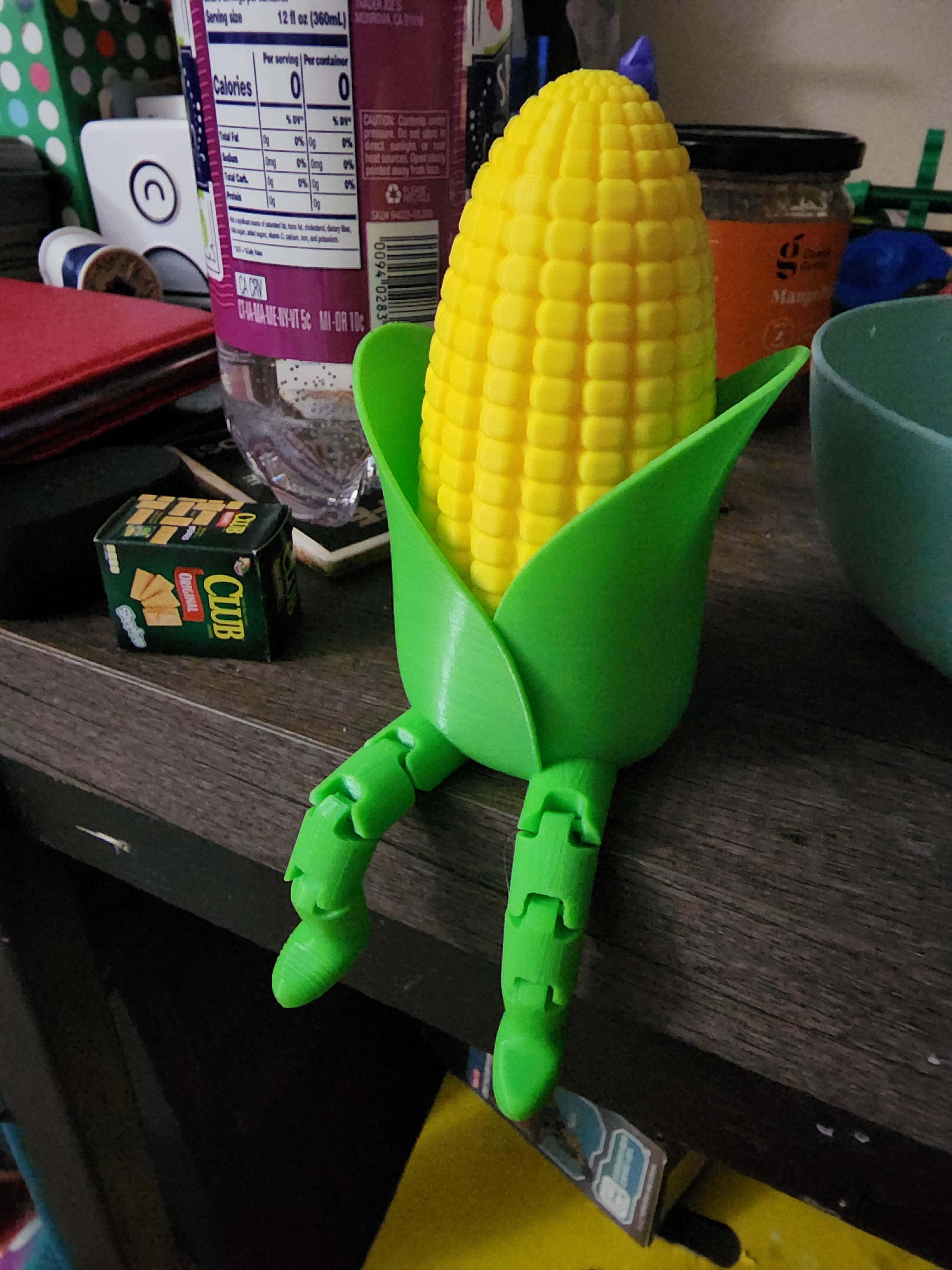 Corn Pal - Just a regular corn man in a corn world. - 3d model