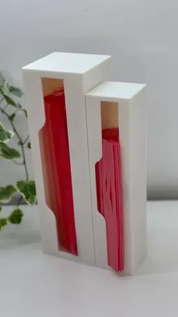 Modular Ziplock Bags Organizer - Kitchen Drawers Storage Solution 3d model
