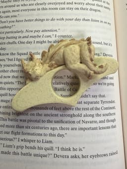 Sleepy Dragon Shadow Page Holder 3d model