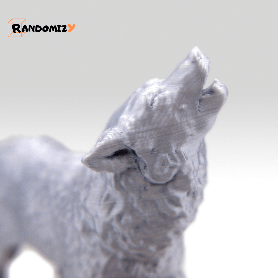 Howling Wolf 3d model