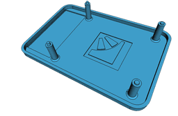 Easy Soldering Stand For Raspberry Pi 3 & 4 - (Resin) 3d model