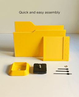 ZIP, Desk organizer, with built-in clock and picture frame. 3d model
