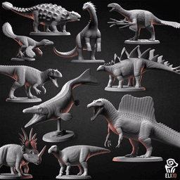 Dinosaurs - Dino Bundle 3 3d model
