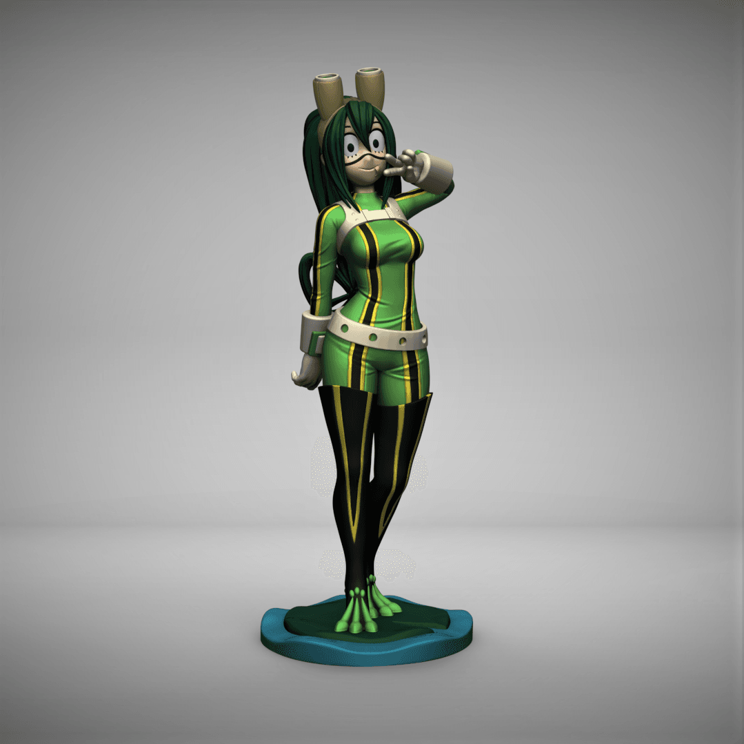 Tsuyu Asui (Froppy) Peace Sign -My Hero Academia 3d model