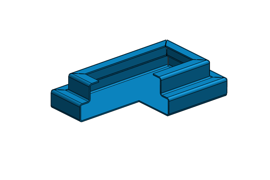 Miter flange.SLDPRT - Sectio View
- 3d model