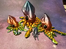 Squids! 3d model