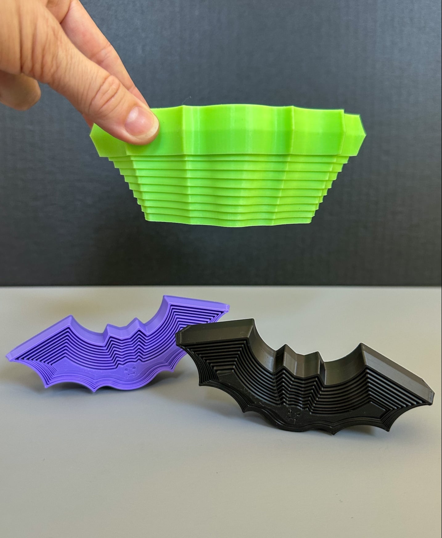 Bat Layered Fidget (2 sizes) 3d model