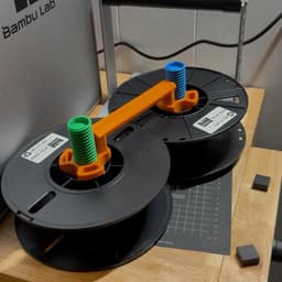 Spool Cord Storage 3d model