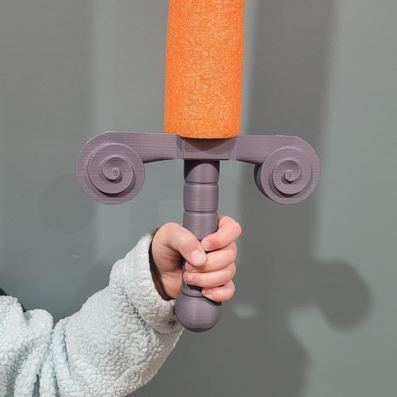"English Lord" Pool Noodle Sword 3d model