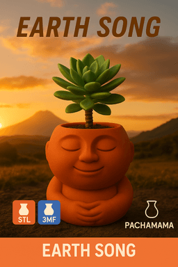 Modern Living Planter β Great for Houseplants 3d model