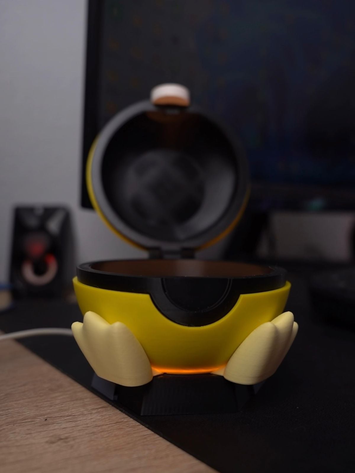 Psyduck Lamp - Multipart 3d model