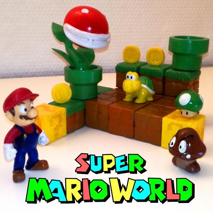 Super Mario World 3d model