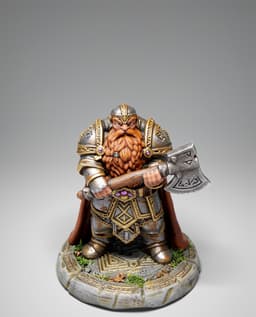Dwarf with axe.3mf 3d model