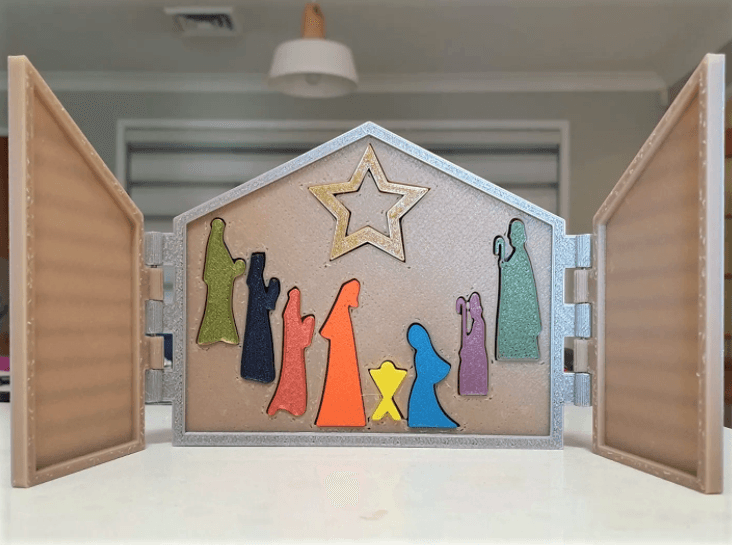 Christmas Nativity 3d model