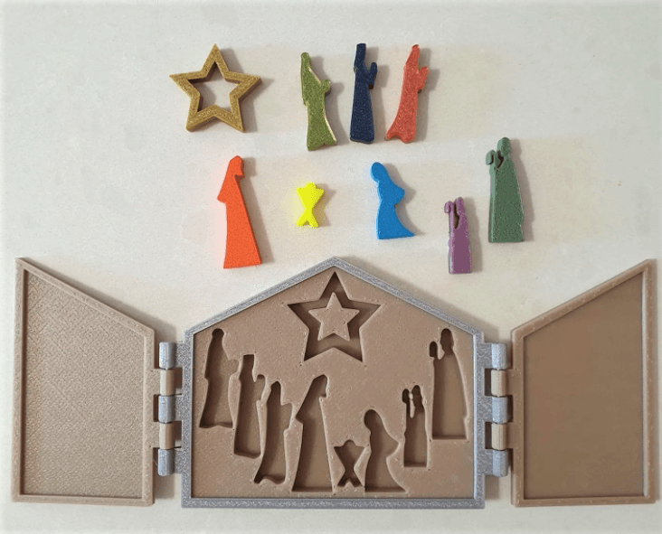 Christmas Nativity 3d model