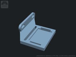 Sidewinder X1 FFC Riser - Customizable ribbon cable height fix and strain relief for E3D Hemera, the stock extruder and others 3d model