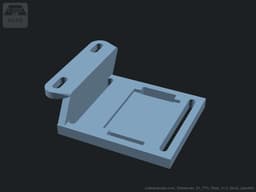 Sidewinder X1 FFC Riser - Customizable ribbon cable height fix and strain relief for E3D Hemera, the stock extruder and others 3d model