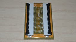 Sidewinder X1 FFC Riser - Customizable ribbon cable height fix and strain relief for E3D Hemera, the stock extruder and others 3d model