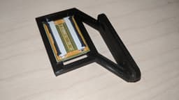 Sidewinder X1 FFC Riser - Customizable ribbon cable height fix and strain relief for E3D Hemera, the stock extruder and others 3d model