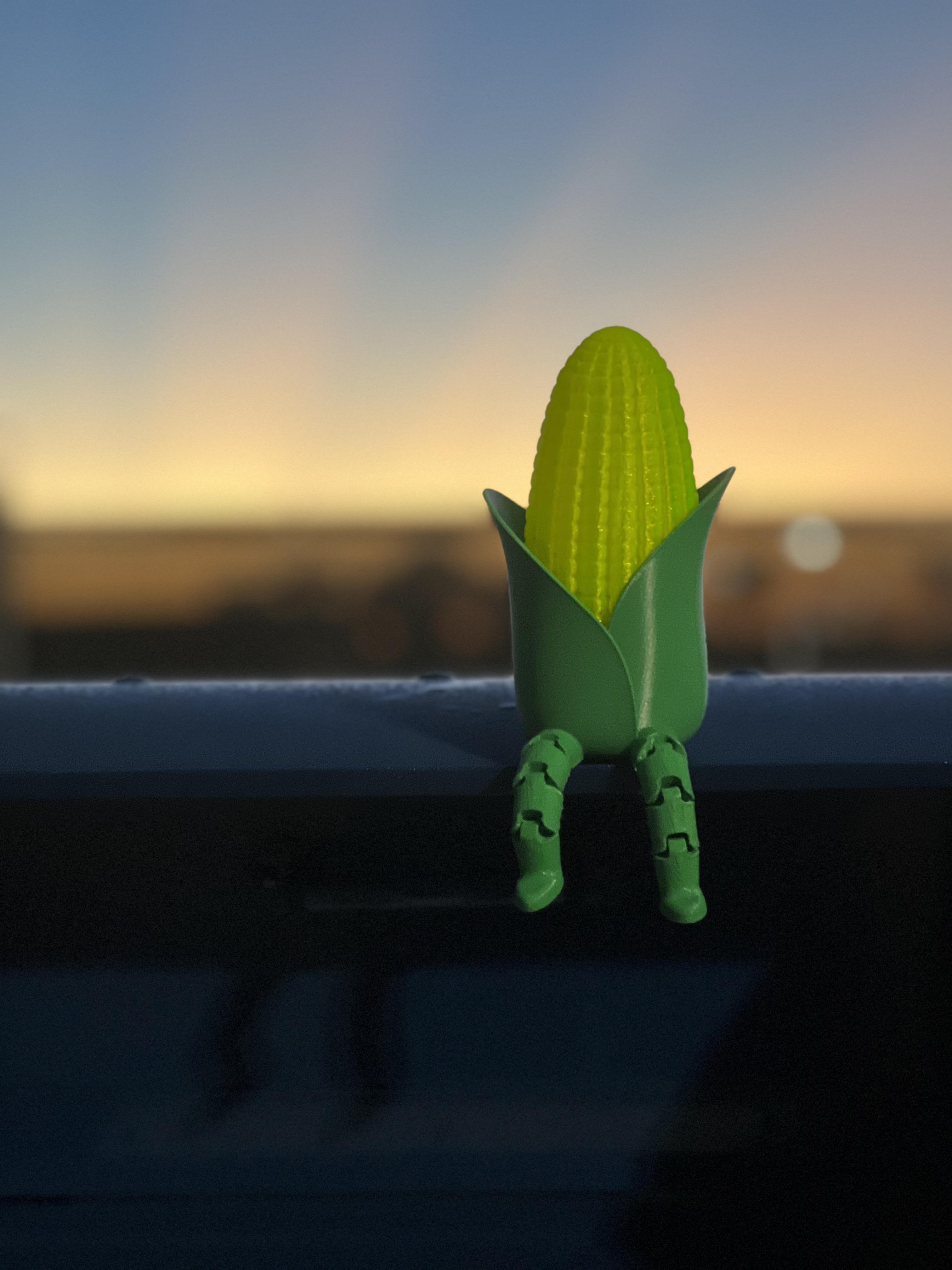 Corn Pal - This sounds corny, but I love a good sunrise. - 3d model