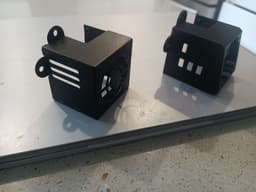 Ender 5 OEM-compatible hotend shroud 3d model