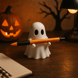 PEN HOLDER GHOST / PEN ORGANIZER HALLOWEEN EDITION - Our Pen Holder in a Halloween Edition :) - 3d model