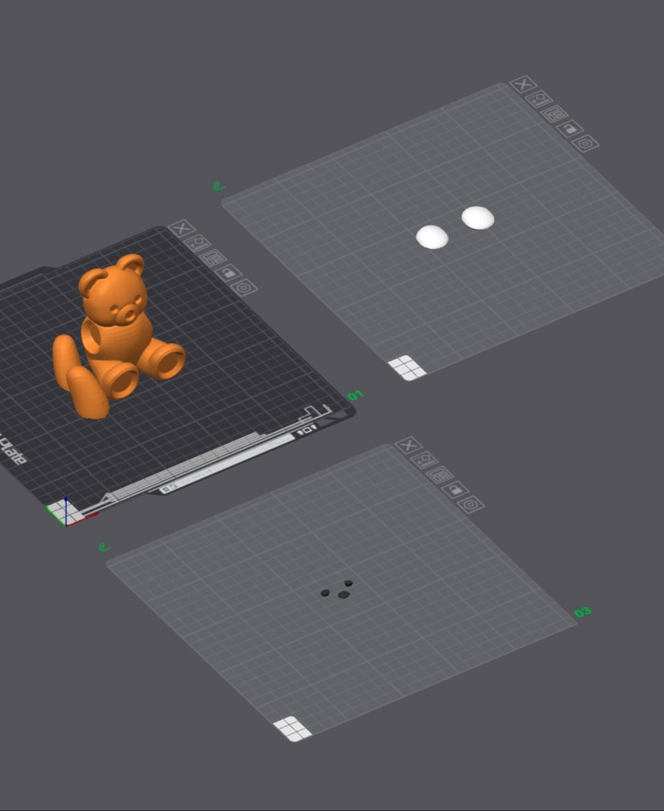 Fluffy Teddy Bear 3d model