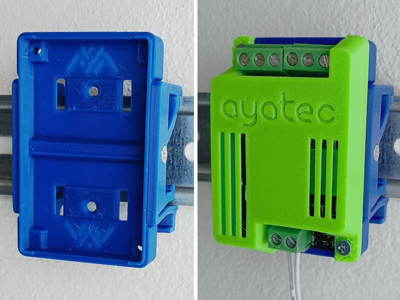 Yunshan HW-622 1-Channel Relay Case ESP8266 40x65 3d model