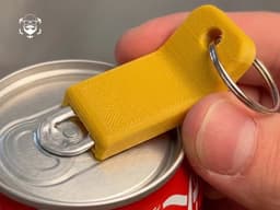 Nail‑Saver Can Tab Opener — Compact Everyday Tool 3d model