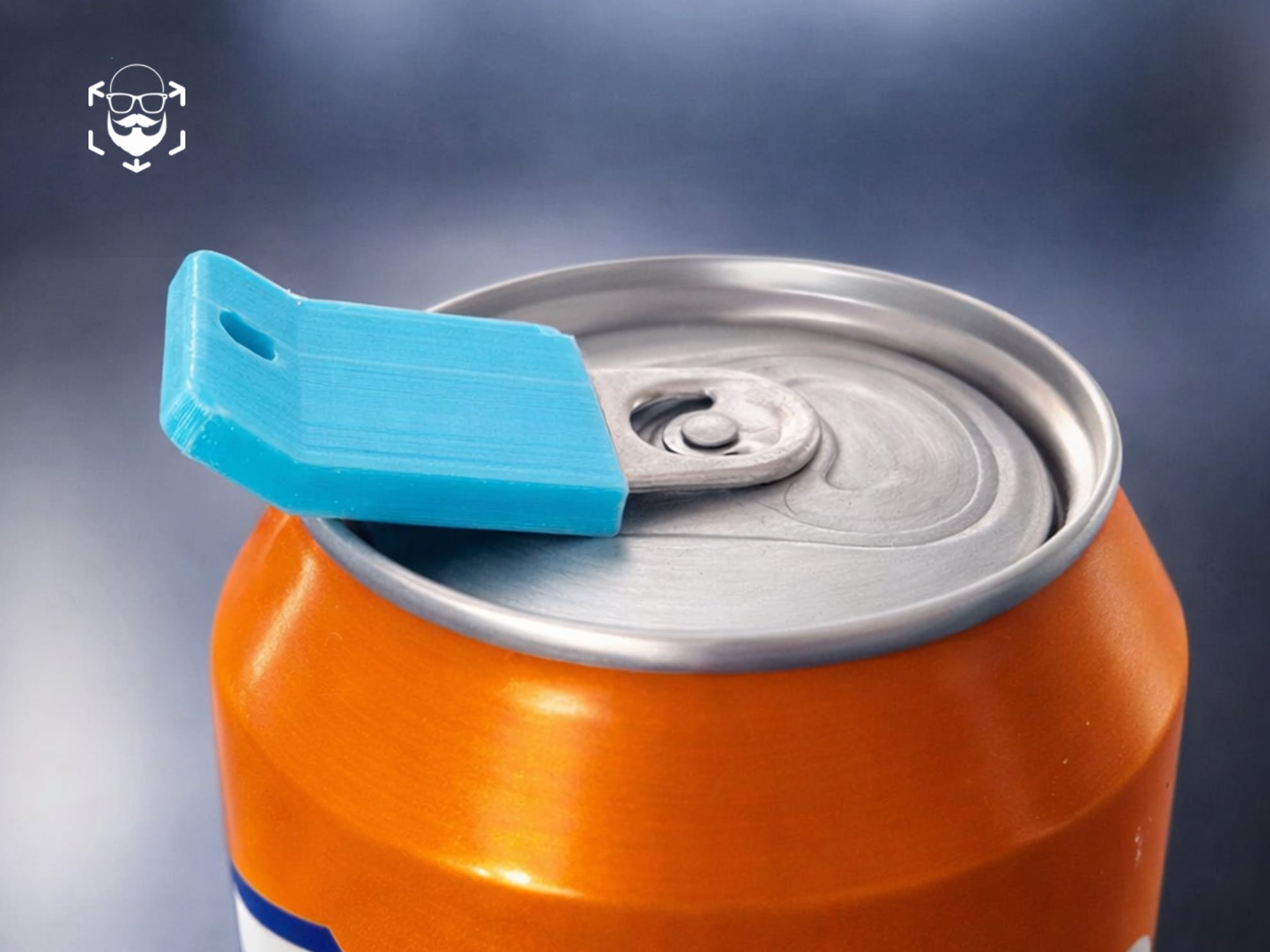 Nail‑Saver Can Tab Opener — Compact Everyday Tool 3d model