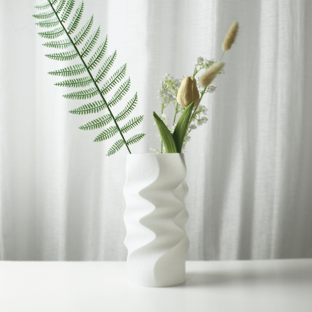 The Araya Vase STL 3D Print File, Home Decor Vase for Plants and Flowers, Digital Download for 3D Pr 3d model