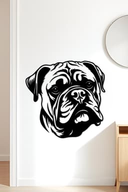 Dog Wall Art, Wall Decor, Home Decor 3d model