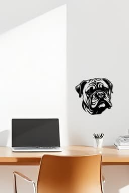 Dog Wall Art, Wall Decor, Home Decor 3d model