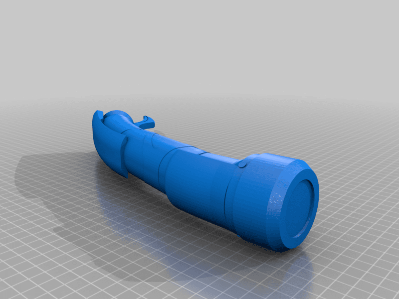 Dooku's Saber from Tales of The Jedi 3d model