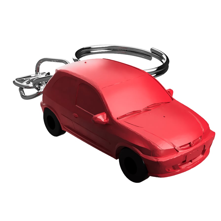 Chevrolet Celta Hatch Keychain 07-16 3d model