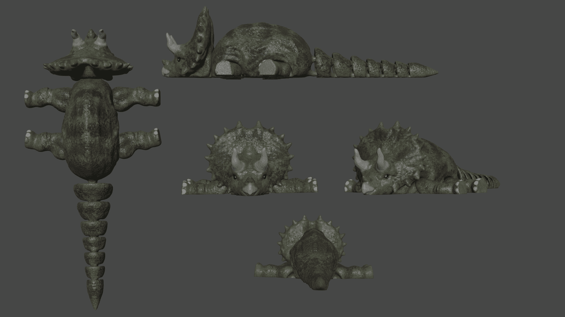 Triceratops 3d model