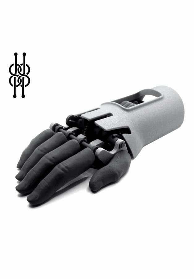 Tapping Hand Automata 3d model