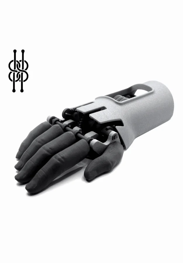Tapping Hand Automata 3d model