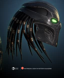 Predator Spawn helmet 3d model