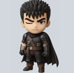 CHIBI GUTS BERSERK – STL Fan Art Model 3d model