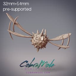 Huge Insect - Celeroptera Giant Gnat (Pre-supported) 3d model