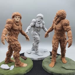 Bigfoot With Base - Parted Out 3d model