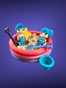Mer-People - Mermaid, Merman, and Pool Sand Box Set 3d model